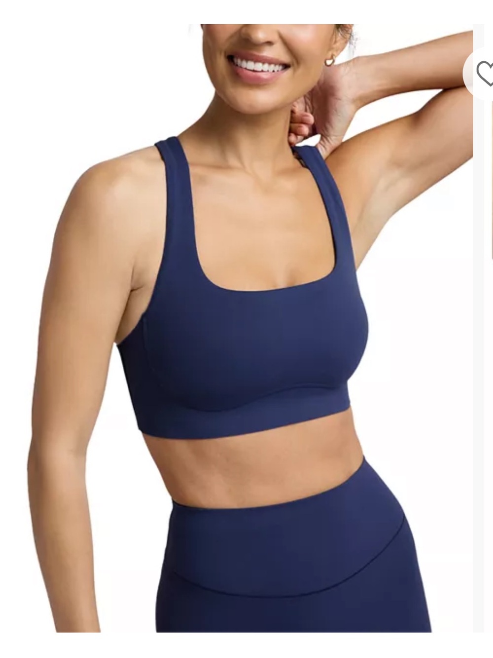 Beyond Yoga Glowzone Scoop Neck Sports Bra, M